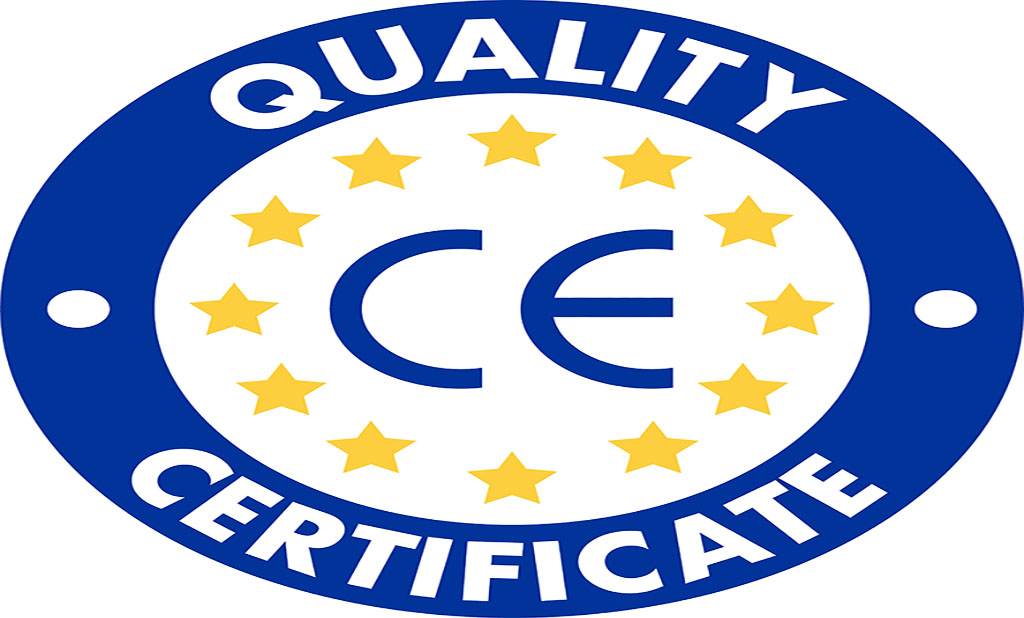 CE mark Certification, Conformite Europeenne. Vector stock illus